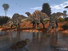 Ouranosaurus bebiendo.jpg
