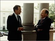 Bush and Cheney 1991