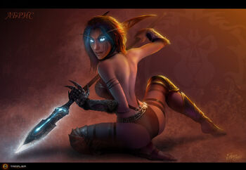 Abris night elf warrior by tamplierpainter-d4guzec.jpg