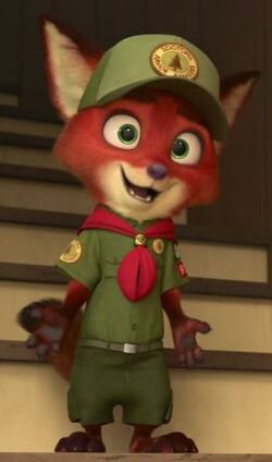 Nick when young