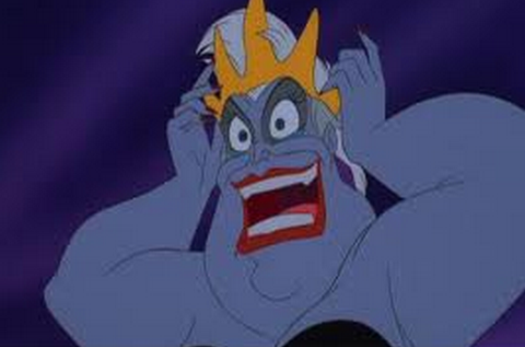 Download Image - Ursula-wearing-King-Triton's-crown.png | Disney ...