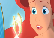 Ariel finding her father's gift for her mom