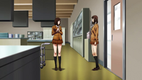 Anzu help Chiyo kitchens