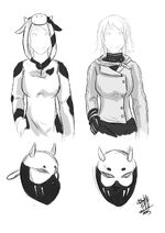 Niyu mask outfit
