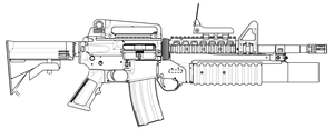 M4 M203A2 00