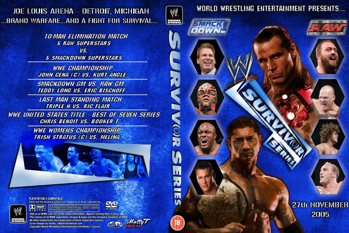 Image  Survivor Series 2005 DVD.jpg  Pro Wrestling  FANDOM powered