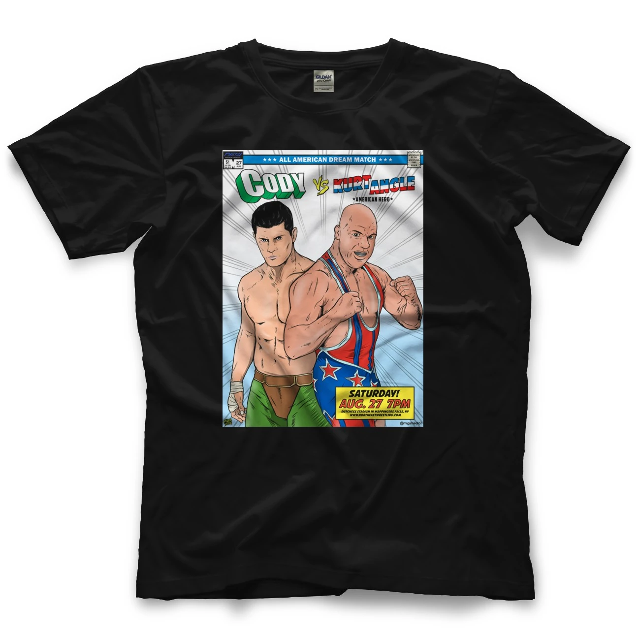 Cody Rhodes "All American Dream Match" TShirt Pro Wrestling FANDOM