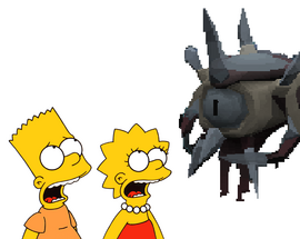 Simpsons plane freezer
