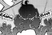 Gigantic cloud