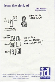 E1m1 notes (lights & keys)