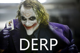 Derp joker by dwalters92-d5i5xo3