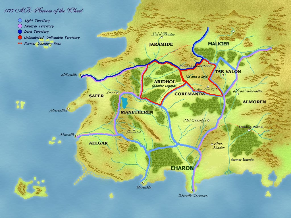 Bild Worldmap2.jpg Rad der Zeit Wiki FANDOM powered by Wikia