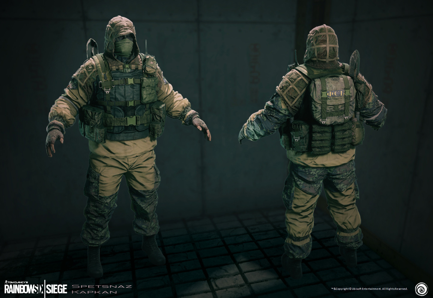 Image Kapkan turnaround (colour).jpg Rainbow Six Wiki FANDOM