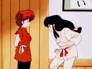 早乙女 乱馬 天道 あかね Nikholo 14 7 21 らんま½ .gif