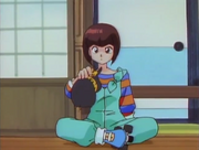 Nabiki questions P-chan