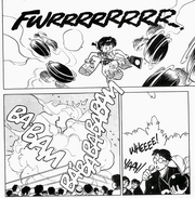 Ranma in explosion - Serious Side Effects
