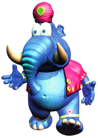 File:Taj - Walking Artwork - Diddy Kong Racing.png