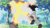 Haru uses Rave for the first time