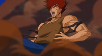 Haru defeats Shuda (Anime)