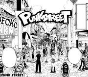 Punk street arrival