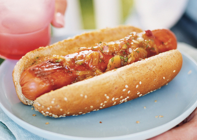 Muffuletta Hot Dogs Recipe