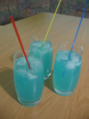Cocktail blue lagoon