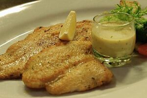 Panfried john dory