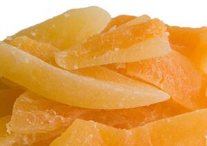 Dried cantaloupe