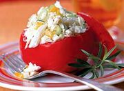 Tuna Salad Stuffed Tomatoes