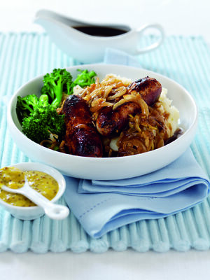 Bangers and Bramley Mash image