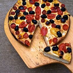 Tomato and Olive Focaccia3