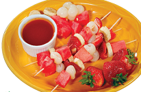 Fruitskewers