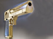 Golden-desert-eagle-pistol
