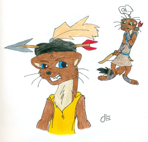 File:MelodyAttemptsArchery by Ferretmaiden.jpg