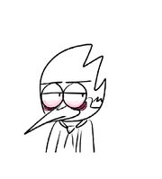 Malachi without his glasses
