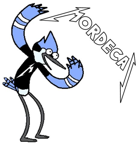Archivo:Mordecai metallica rock.png