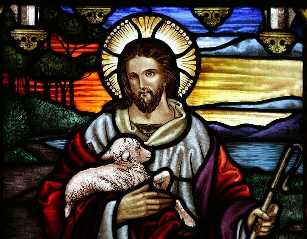 File:1024px-StJohnsAshfield StainedGlass GoodShepherd Portrait.jpg