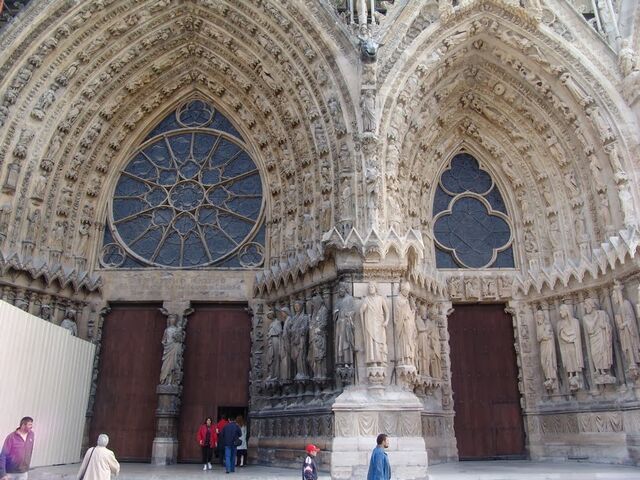 File:Reims Cathedral-Main Gate.jpg