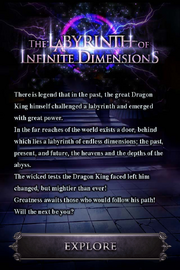 Labyrinth of Infinite Dimensions Intro