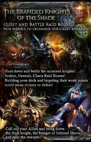 The Branded Knights of the Shade Collage Ad