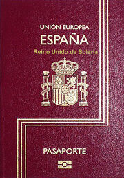 Pasaporte Español 2009