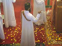 Marigolds in the sanctuary