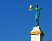 Medea statue in Batumi, Georgia