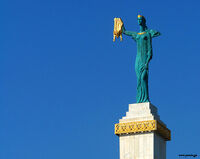 Medea statue in Batumi, Georgia