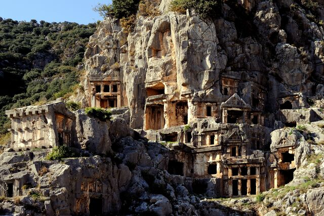 File:Myra Rock Tombs.jpg