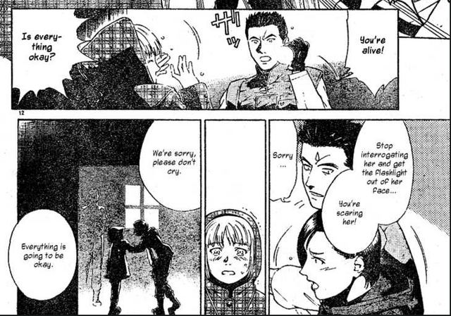 File:Umbrella Chronicles Prelude to the fall - Jill and Chris Encounter with Anna.png