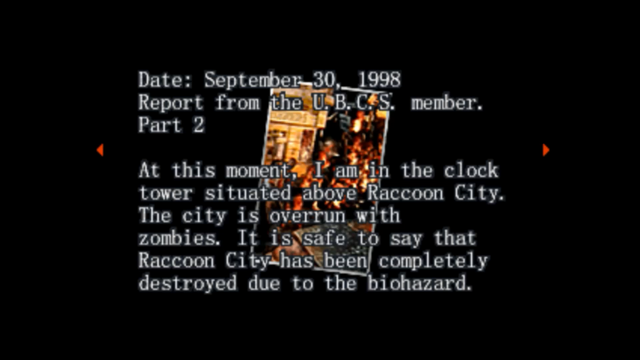 File:Survivor file - Report on destroyed Raccoon City - page 5.png