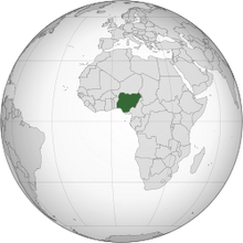 Nigeria (orthographic projection).svg