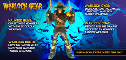 Warlock Gear from Facebook