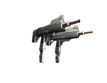Dual Machine Guns Cutted